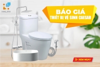 báo giá thiết bị vệ sinh Caesar