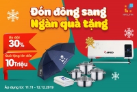 "Đón đông sang, ngàn quà tặng": ưu đãi cực lớn chỉ có tại Showroom Hải Linh