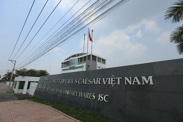 Công ty thiết bị vệ sinh Caesar tại Việt Nam