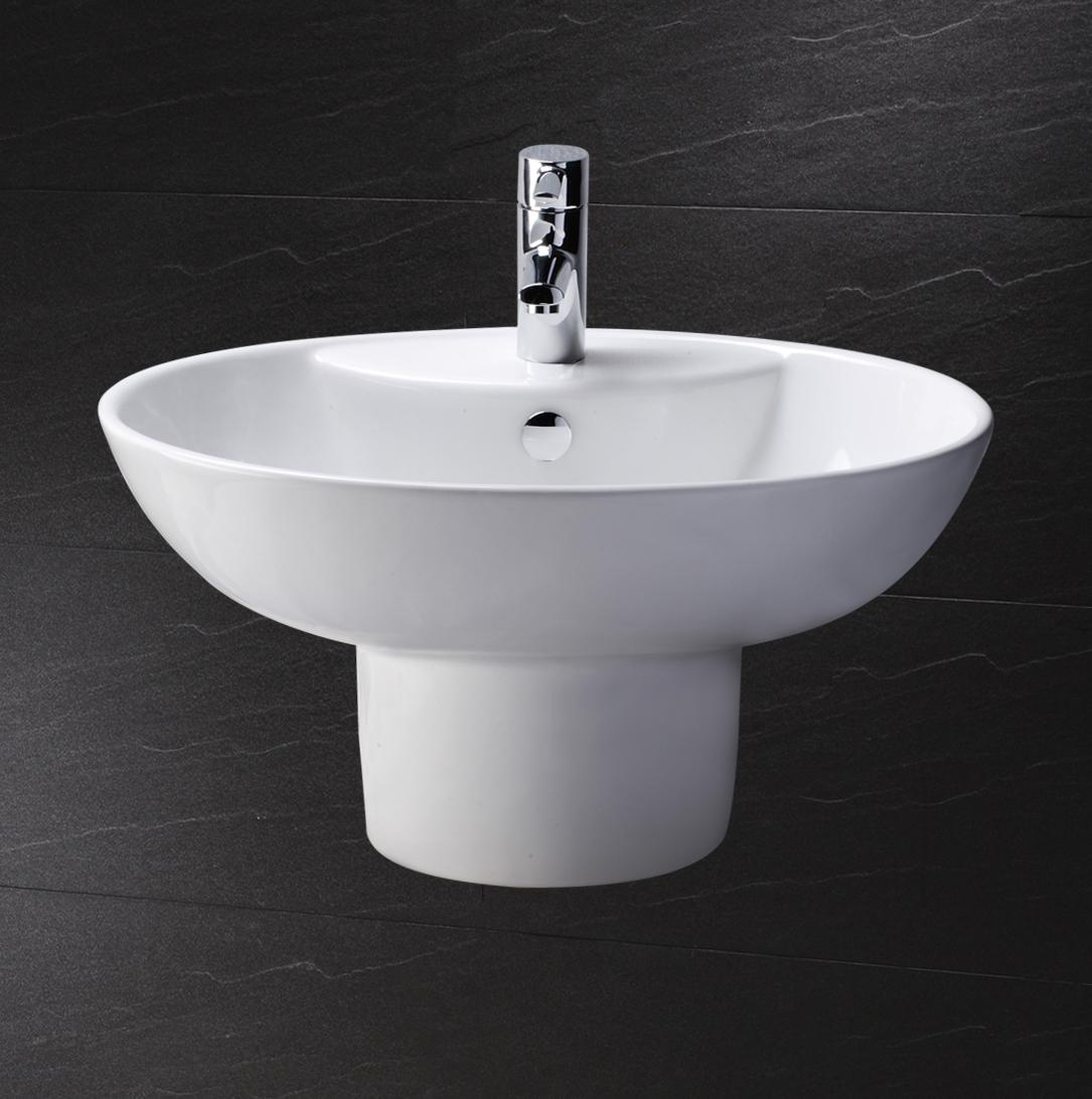 Chậu rửa Caesar LF5234​ treo tường