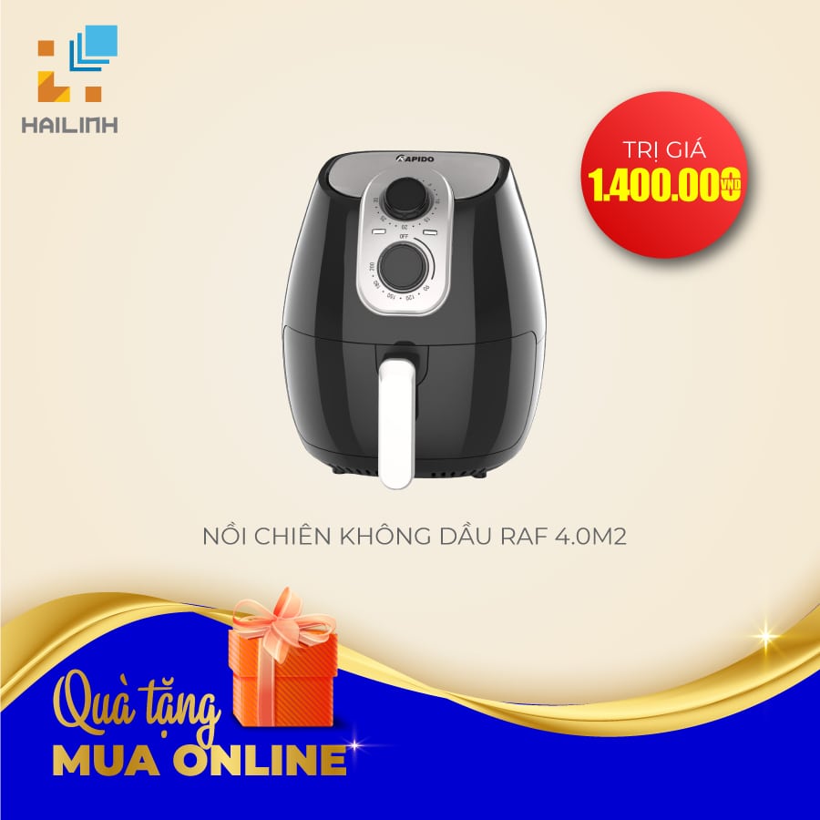nồi chiên không dầu RAF 4.0M2