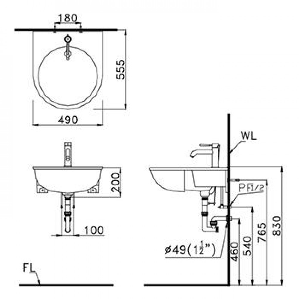 Chậu rửa Caesar LF5302