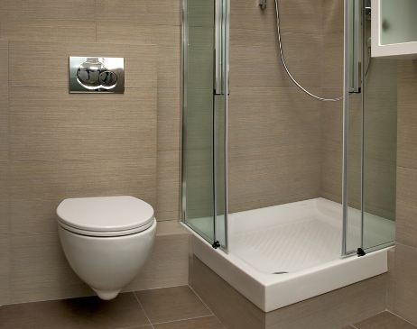 Bồn cầu treo tường Caesar gọn gàng thanh thoát tạo điểm nhấn cho phong tam đẳng cấp Châu Âu