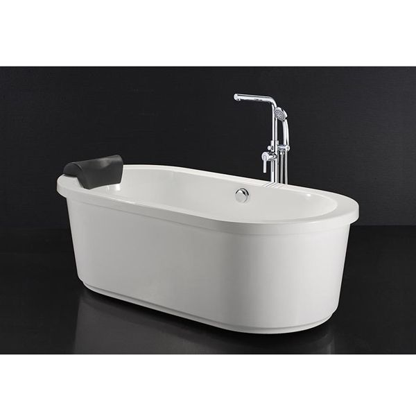 Bồn tắm nằm Caesar có chân có yếm AT6170