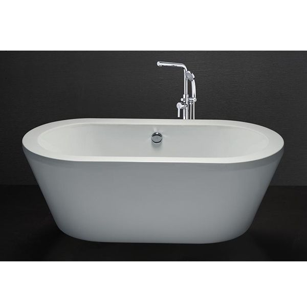 caesar-at6270 Bồn tắm nằm Caesar có chân có yếm AT6270