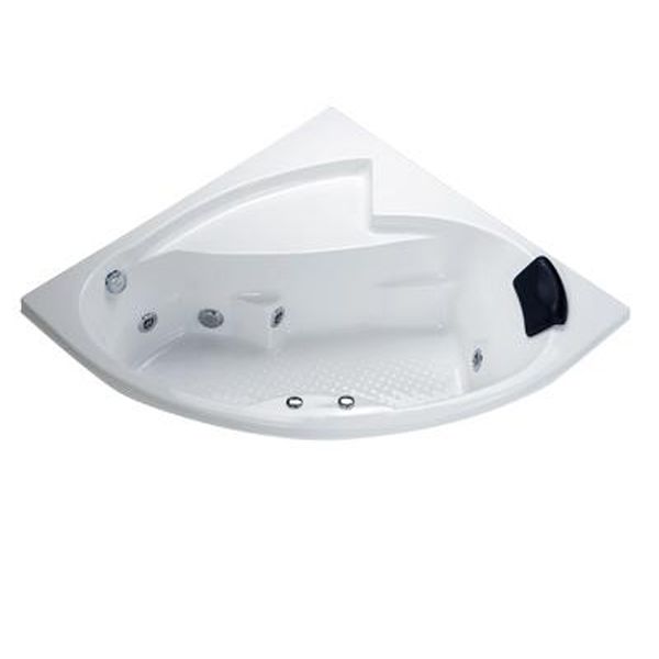 Bồn tắm góc masage Caesar không chân không yếm MT5140A
