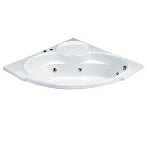 Bồn tắm góc masage Caesar không chân không yếm MT5150A