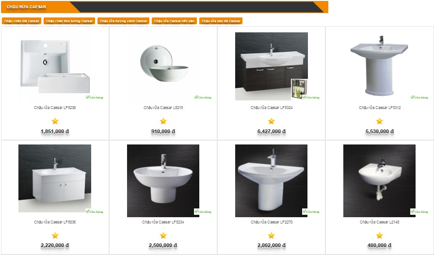 chau-rua-caesar Lý do người dùng chuộng Chậu rửa Caesar