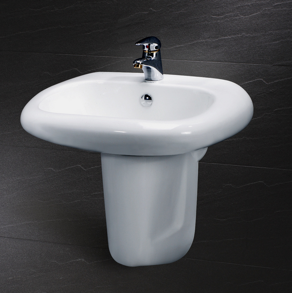 Chậu rửa chân lửng Caesar L2560 + P2441