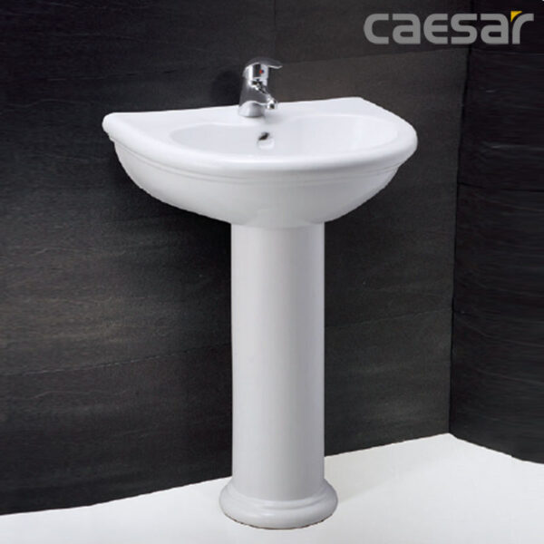 Chậu rửa chân đứng Caesar L2230 + P2432