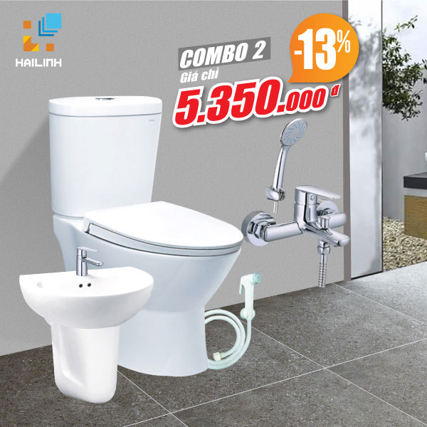 Combo thiết bị vệ sinh Caesar số 2