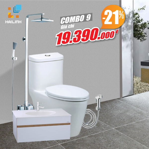combo-9 Combo thiết bị vệ sinh Caesar số 9