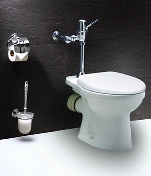 Bồn cầu xả gạt tay Caesar CPJ1334+BF443