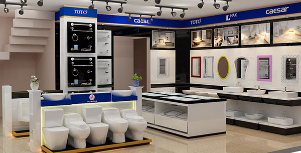 Khu trung bay thiet bi ve sinh