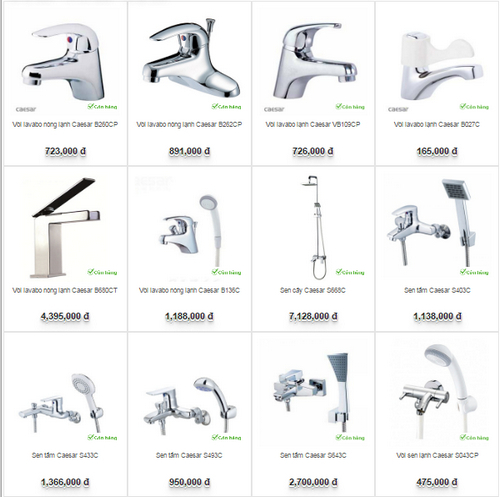 Giá Sen vòi caesar