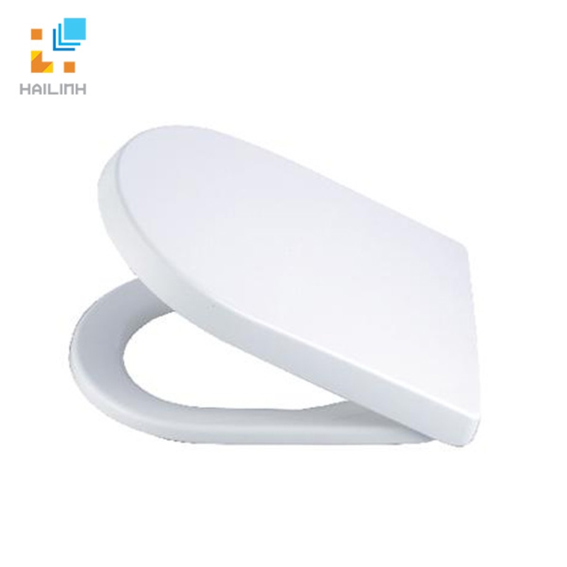 Nắp bồn cầu Caesar M243 ABS màu trắng chính hãng