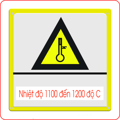 nhiệt độ 1100 đến 1200 độ C