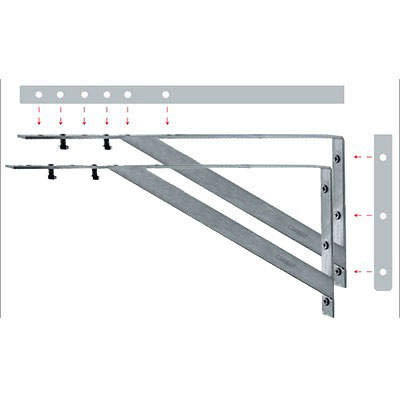 Giá đỡ chậu rửa Caesar BF442-5